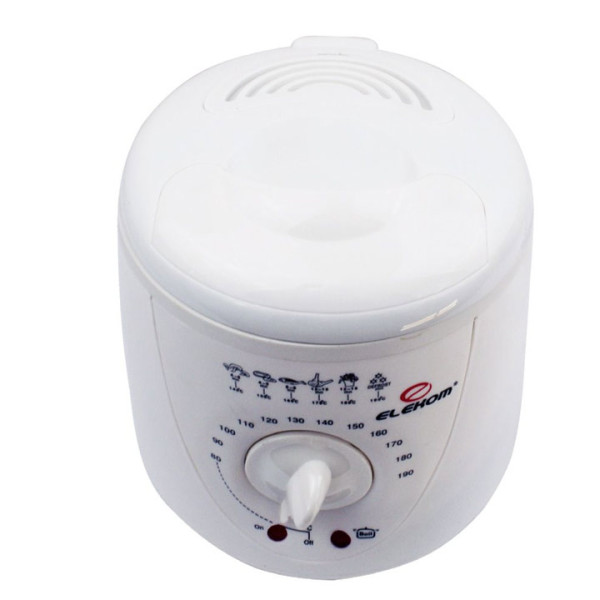 Фритюрник Elekom EK 803, 1л.,  950 W, Бял