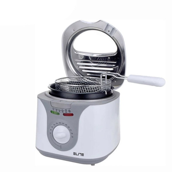 Фритюрник Elite EDFR-1289W/GR, 2л, 1450W