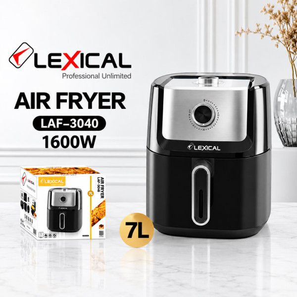 Фритюрник с горещ въздух Lexical Airfryer LAF-3040, 1600W, 7L