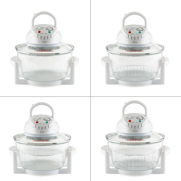 Халогенната фурна и еър фрайър 2в1 Muhler MFC-1200