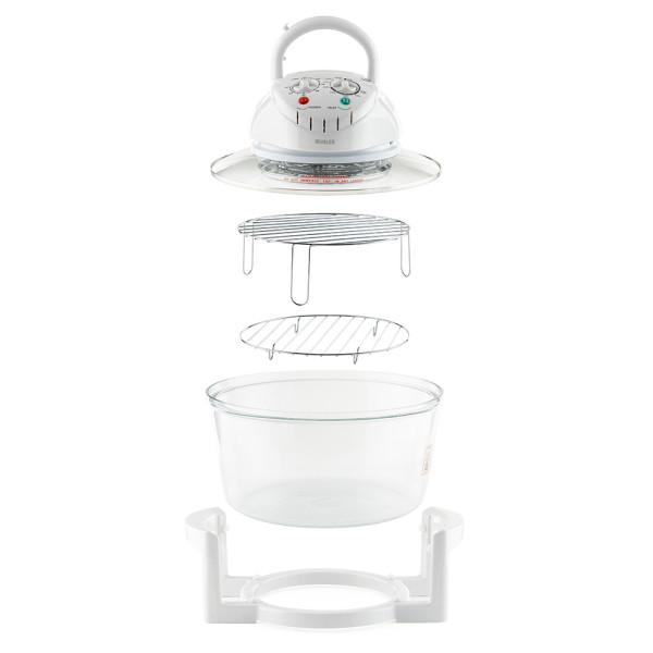 Халогенната фурна и еър фрайър 2в1 Muhler MFC-1200