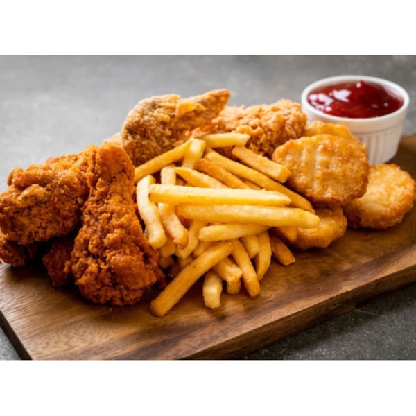 Фритюрник MUHLER DF-2525, 2.0L, 1200-1450W, бял/сив