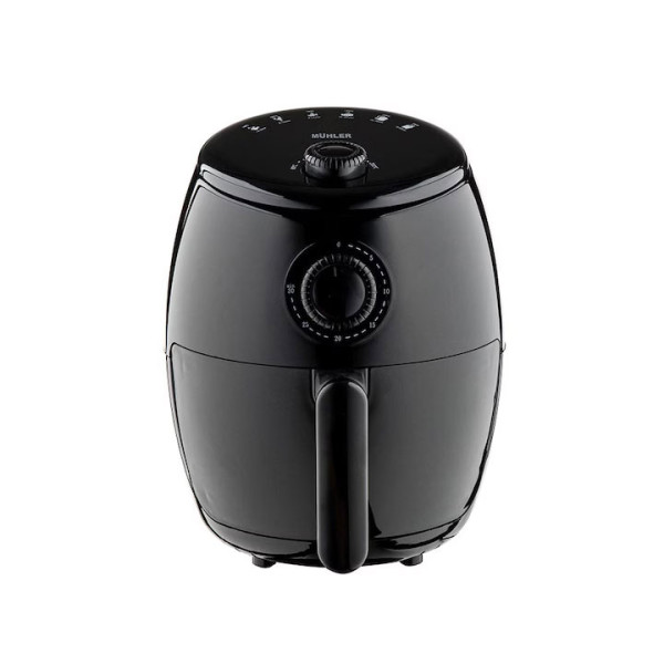 Фритюрник с горещ въздух MUHLER MFX-20P, 2.0 л, 1000W, Черен