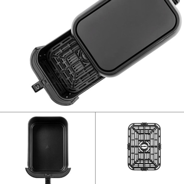 Фритюрник Airfryer Muhler MFX-815, 8L, Черен