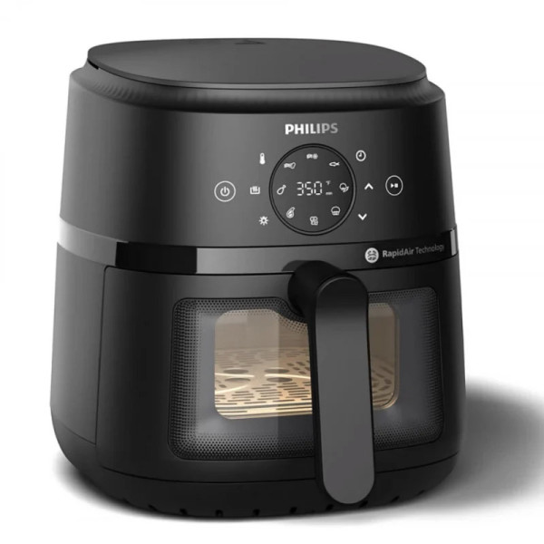 Фритюрник с горещ въздух AirFryer Philips NA220/00, 1500W, 4.2л