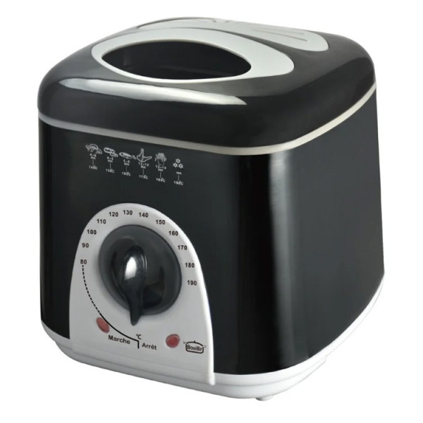 Фритюрник Rosberg R51980B, 950W, 1л,черен