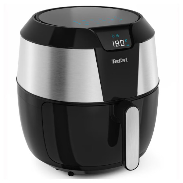 Уред за готвене с горещ въздух TEFAL EY701D15, 5.6л, Черен / Инокс
