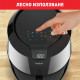 Уред за готвене с горещ въздух TEFAL EY701D15, 5.6л, Черен / Инокс