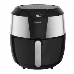 Уред за готвене с горещ въздух TEFAL EY701D15, 5.6л, Черен / Инокс