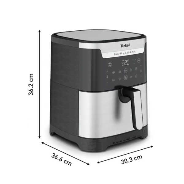 Фритюрник с горещ въздух AirFryer TEFAL Easy Fry XXL Flexcook EY801D15