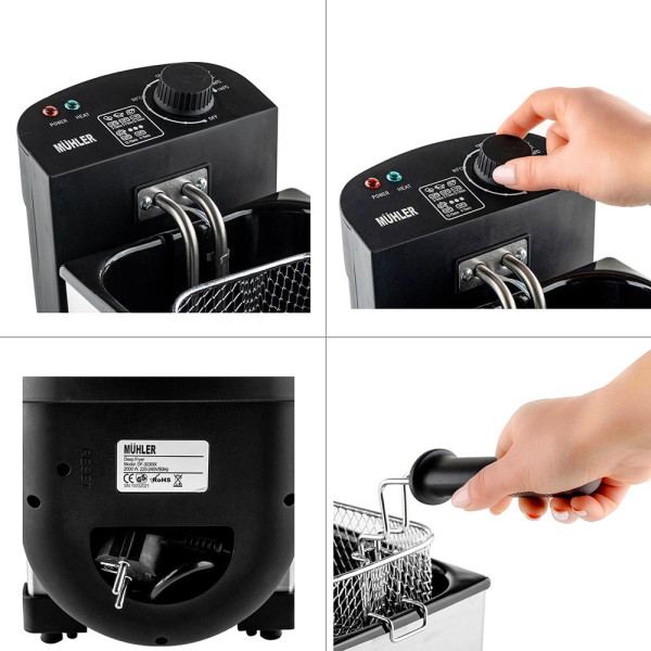 Фритюрник Вместимост: 3.0 л