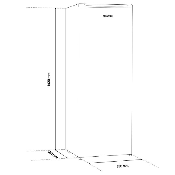 Фризер ALBATROS CA215NE