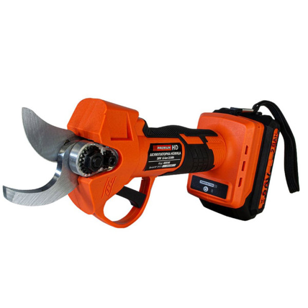 Акумулаторна лозарска ножица Premium HD20, 20V, 2 Ah