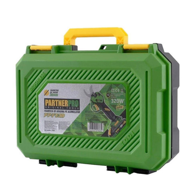 Акумулаторна градинска ножица с дисплей PARTNERRO PP-FEЗА