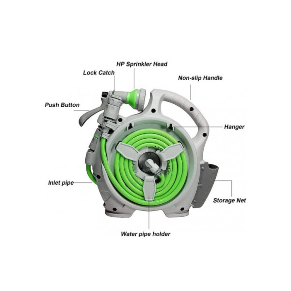 Маркуч за поливане на макара EARLY JULY 5/8-15М 