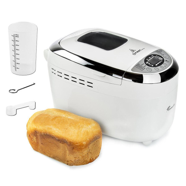 Хлебопекарна с две бъркалки First Austria FA-5152-3, бяла