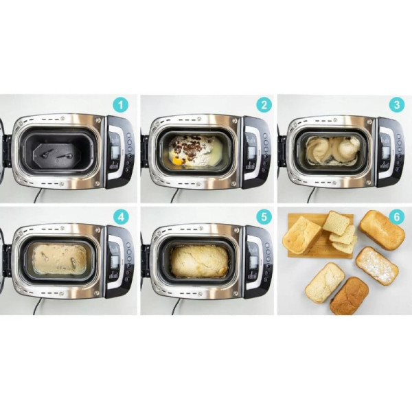 Хлебопекарна с две бъркалки First Austria FA-5152-2