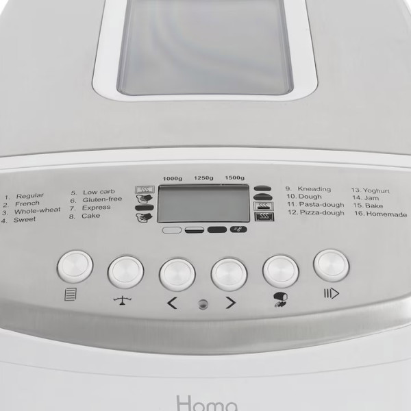 Хлебопекарна HOMA HBM-4922 Cadis, 2 бъркалки