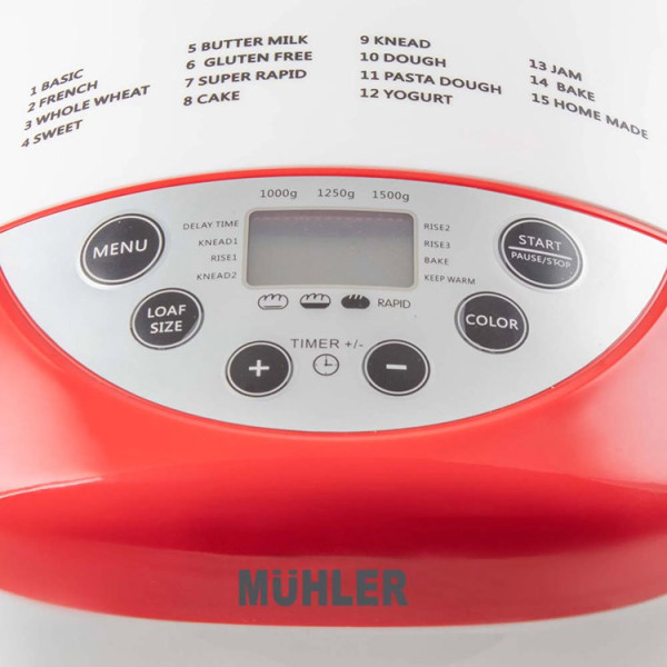 Хлебопекарна MUHLER MBM-1502