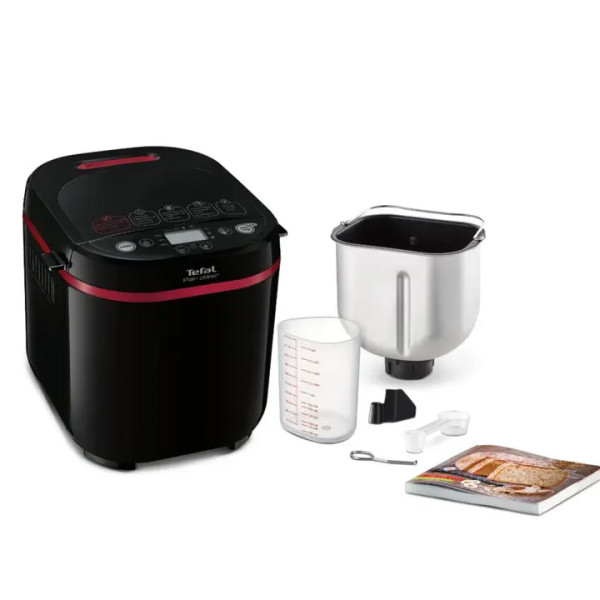 Хлебопекарна Tefal Pain Plaisir PF220, 17 програми, Черен