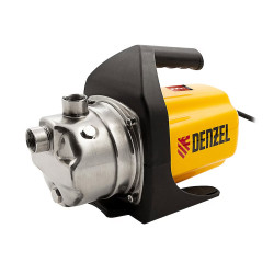 Градинска повърхностна помпа DENZEL GP1000Х, 1000W, 3500л/ч, поедм 44м, Неръждаема стомана