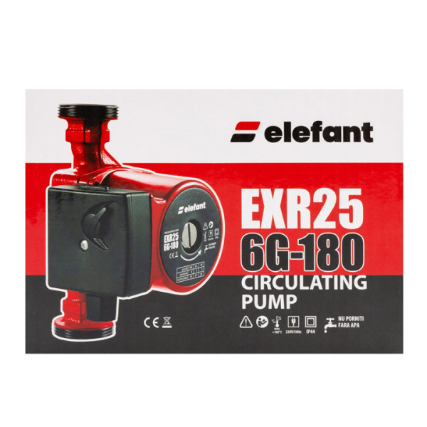 Циркулационна помпа ELEFANT EXR25 6G-180, 1цол, RDB21V
