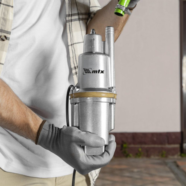 Помпа вибрационна MTX VP300-10, горно засмукване, 300W, 75м, 1200л/ч
