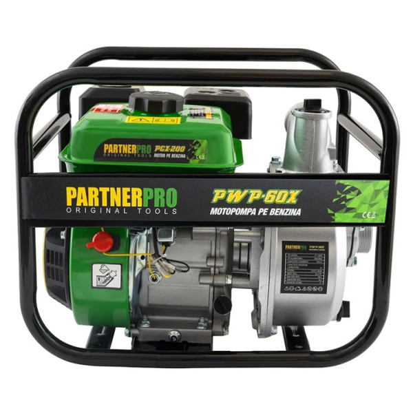 Моторна помпа PARTNERPRO PWP60X, 6,5 к.с., 3″, 60 м3/ч