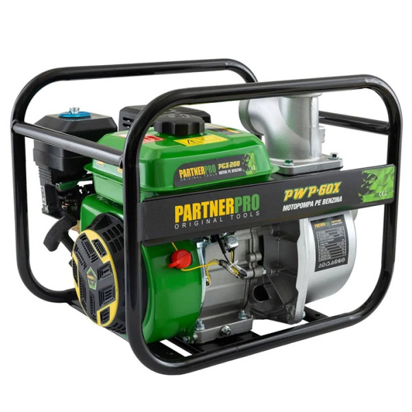 Моторна помпа PARTNERPRO PWP60X, 6,5 к.с., 3″, 60 м3/ч