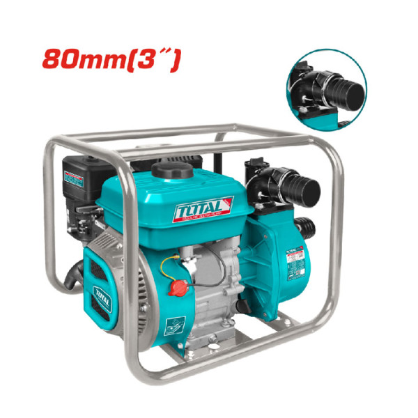Бензинова моторна помпа TOTAL Industrial, 3", 60 m³/h, 32 м, 5.2 kW