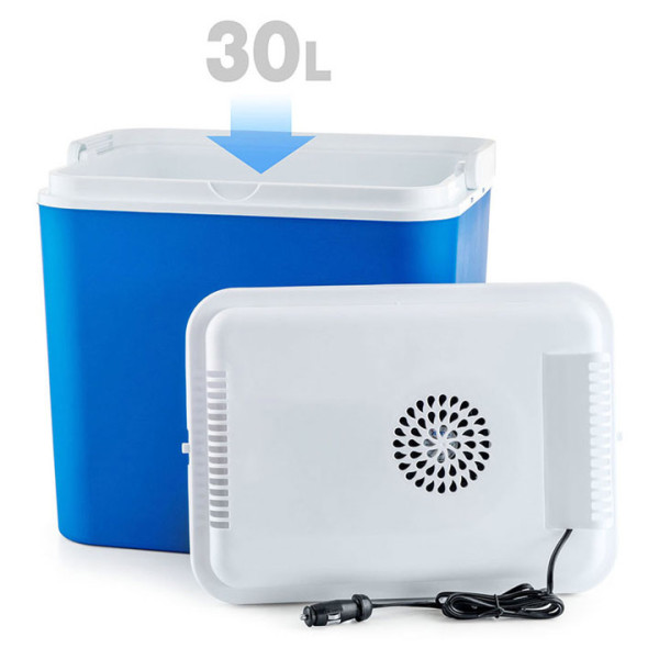 Хладилна кутия ATLANTIC,30L,12V активна, Син
