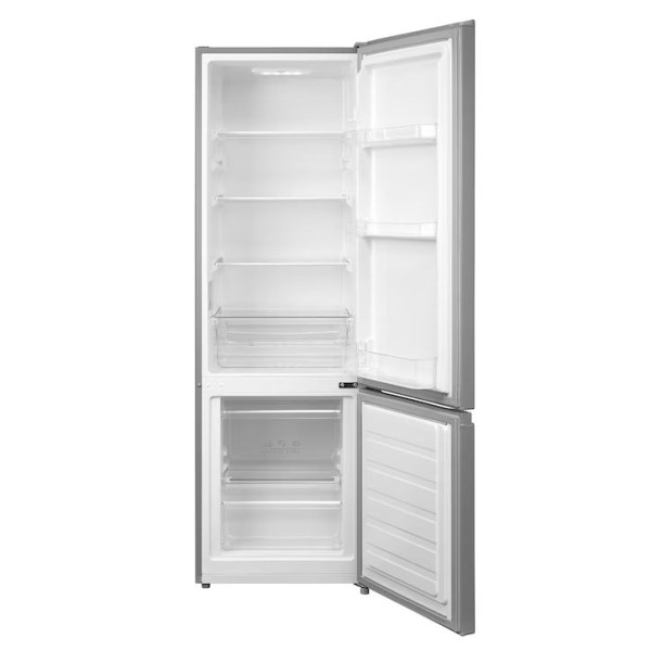 Хладилник с долен фризер ALBALUX AXCFS350E, сив