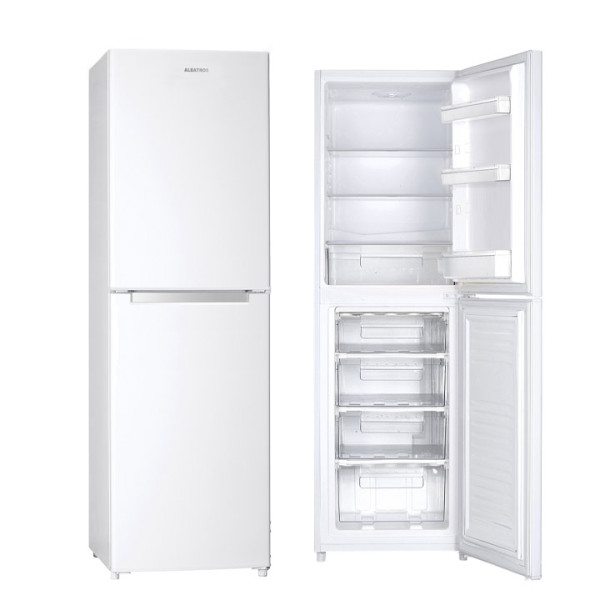 Хладилник с фризер ALBATROS CF333E, 248 л, клас Е, бял