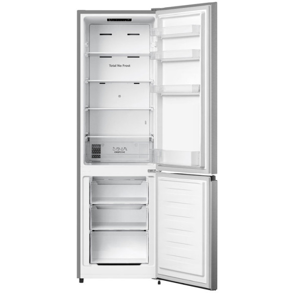 Хладилник с фризер Gorenje NRK418EES4 , 255 l, E , No Frost , Инокс