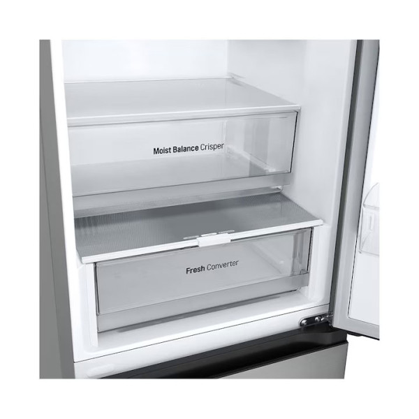 Хладилник с фризер LG GBV3100DPY, 344L,  No Frost , Инокс