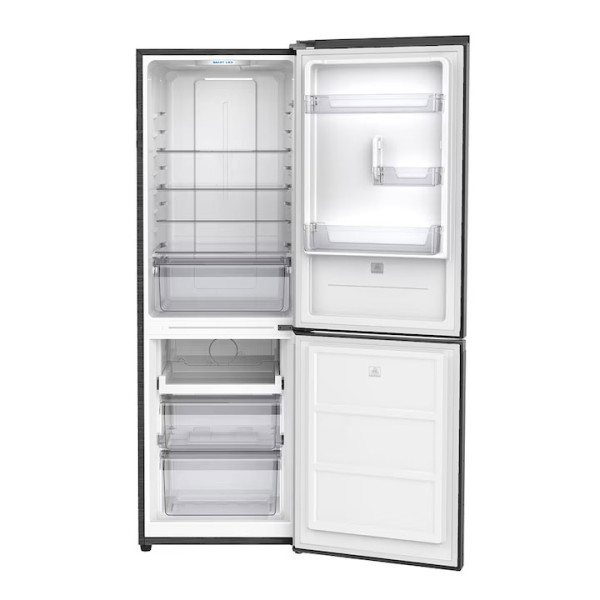 Хладилник с фризер Muhler NFC1851NDIE, 290L, No Frost, Тъмен Инокс