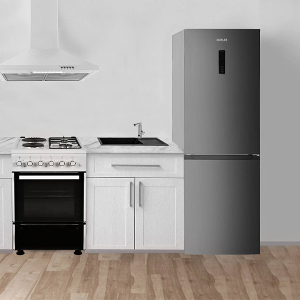 Хладилник Muhler NFC185IE, No Frost, 323L, inox