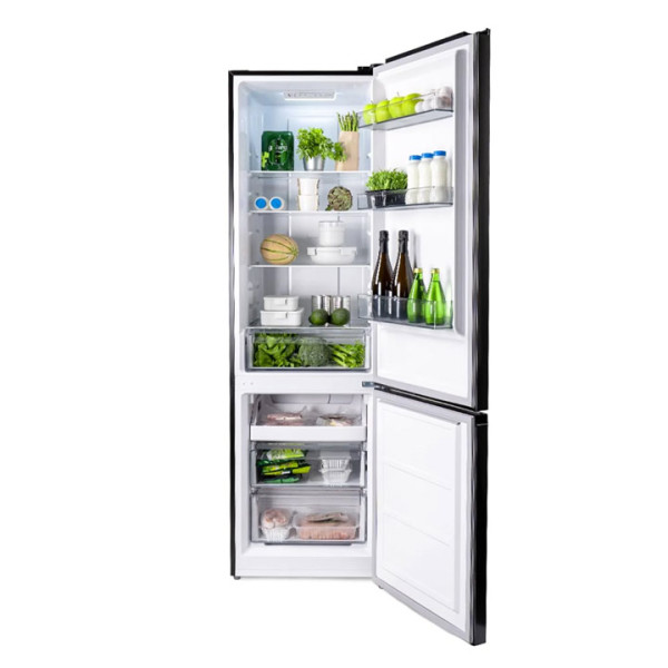 Хладилник с фризер Muhler NFC201IE, No Frost, инокс