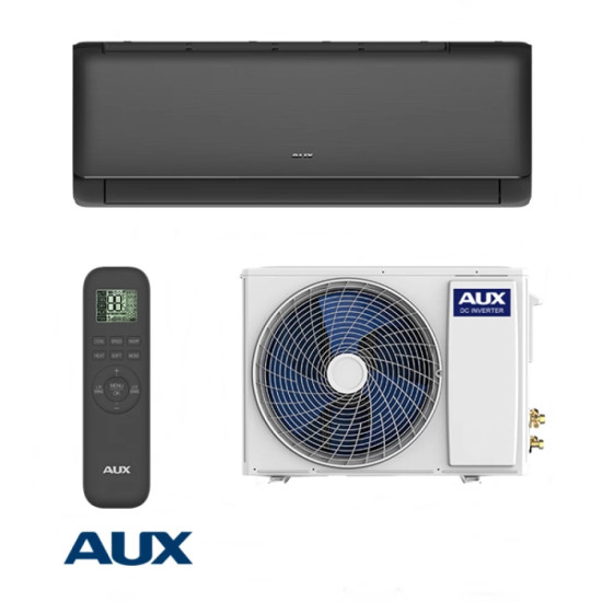 Инверторен климатик Aux 12QF Black Heating Belt