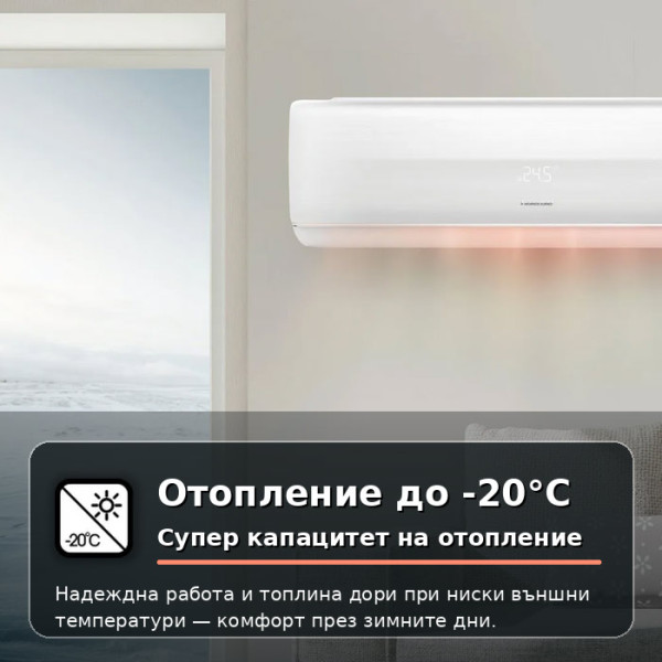 Климатик Hisense Easy Smart CA35LR03G 12000BTU
