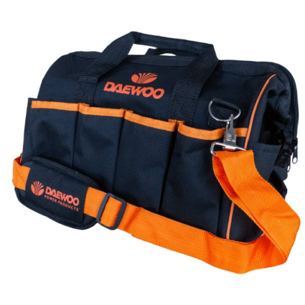 Комплект инструменти DAEWOO ъглошлайф DAAG115-90, Бормашина DAID500 и чанта