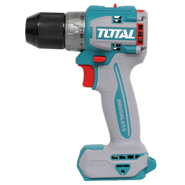Комплект акумулаторни инструменти TOTAL TOSLI241192E, 20 V, 2/4 Ah