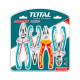 Комплект клещи TOTAL Industrial, High leverage, CrV, 4 части