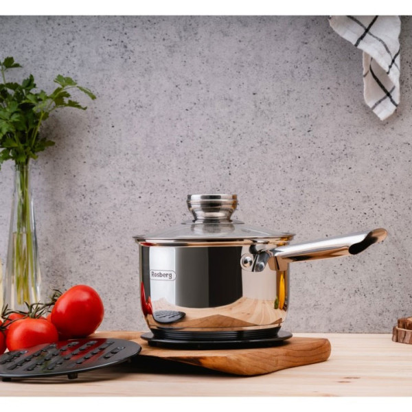 Комплект тенджери и тигани Rosberg R51210L12BM