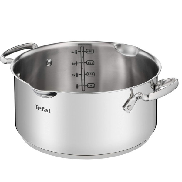 Комплект тигани и тенджери Tefal Duetto Plus G719S655 6части, Inox 