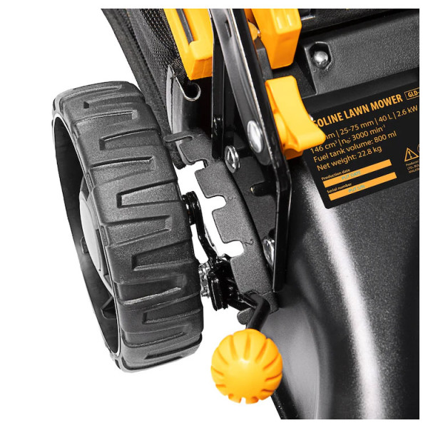 Бензинова косачка за трева Denzel GLD-420, 40л