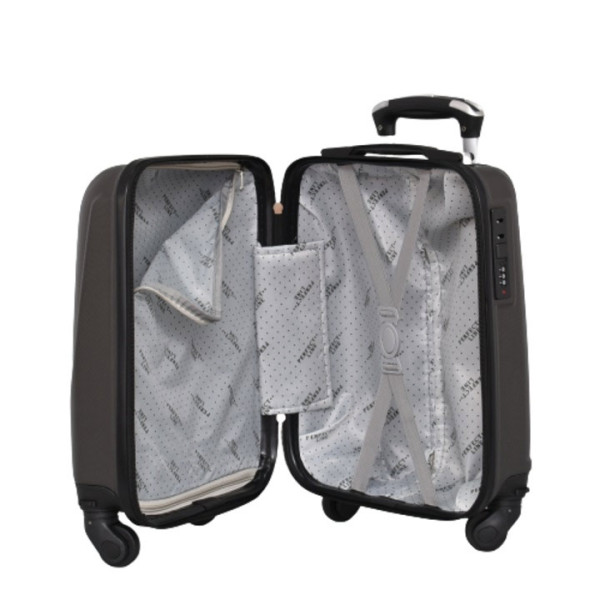 Куфар за ръчен багаж Perfect Line ABS 1217, 16", 24л, графит