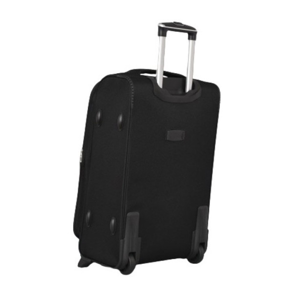 Малък текстилен куфар PERFECT++LINE 1709-2, 46l, Черен