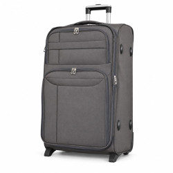 Текстилен куфар PERFECT++LINE 1709-2, 99 л, Сив