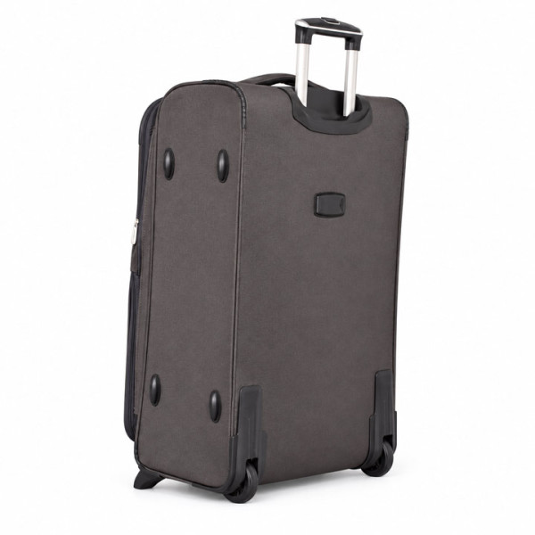 Текстилен куфар PERFECT++LINE 1709-2, 99 л, Сив